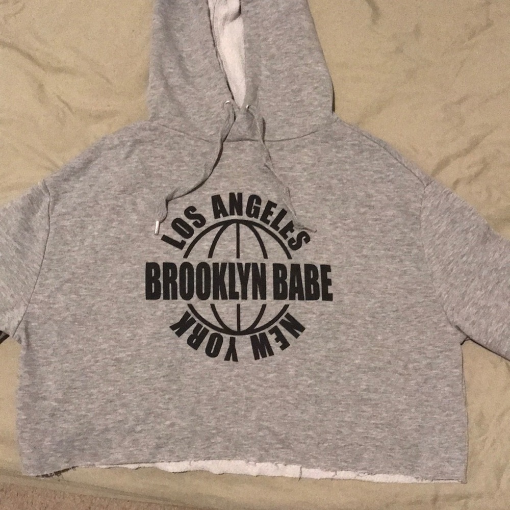 Crop hoodie